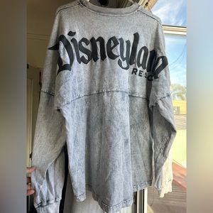 Disney spirit Jersey gray denim wash size large men’s